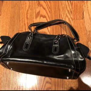 Black Leather purse
